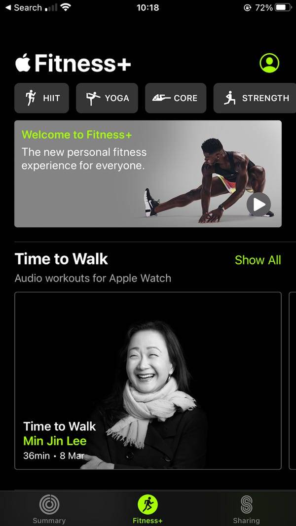 如何注册订阅Apple Fitness Plus